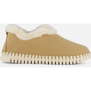 Ilse Jacobsen Pantoffels beige Suede