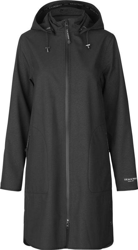 Ilse Jacobsen - RAIN128 - Regenjas - Black - Softshell - Ademend