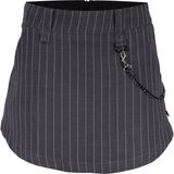 Frankie & Liberty Meisjes broek/rok - Paris - Stripes Dark Grey/ Off White