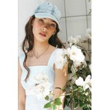 Frankie&Liberty Top - Zacht Polyester en Katoen - Speelse Hals - Kapmouwtjes