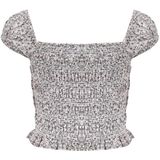 Frankie&Liberty - Off Shoulder Top - Multi - Katoen
