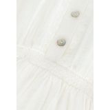 Frankie&Liberty - Jurk - Wit - Mouwloos - Viscose en Polyamide