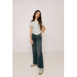 Frankie&Liberty - T-shirt - Katoen - Broderie Details - Meisjes