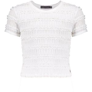 Frankie&Liberty - T-shirt - Katoen - Broderie Details - Meisjes