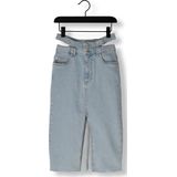 Frankie & Liberty Zomer jeans rok meisjes - licht blauw - Midi