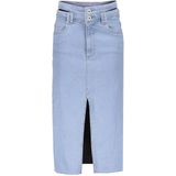 Frankie & Liberty Zomer jeans rok meisjes - licht blauw - Midi