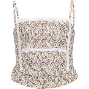 Frankie&Liberty Top - Mouwloos - Katoen - Vierkante Hals