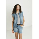 Frankie & Liberty - Resta - Zomer Short - Jeans Blauw