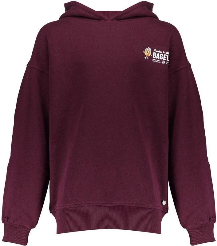 Frankie&Liberty - Hoodie - Donkerrood - Met Backprint