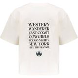 Frankie&Liberty - T-shirt - Ecru - Katoen - Korte Mouwen