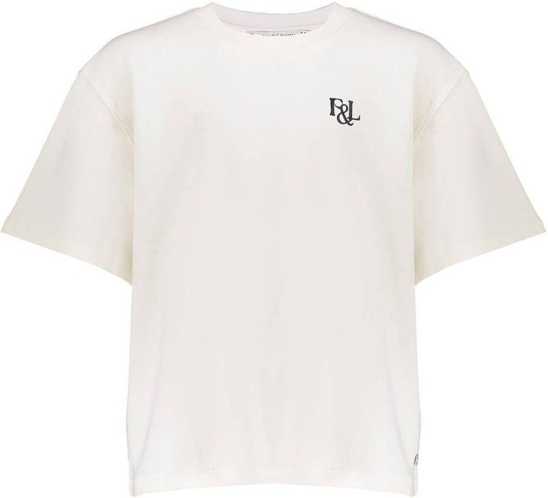 Frankie&Liberty - T-shirt - Ecru - Katoen - Korte Mouwen