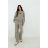 Frankie&Liberty - Straight Casual Broek - Lichtgrijs