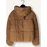 Frankie&Liberty - Gewatteerde Jas - Bruin - Voor Meisjes - Met Capuchon