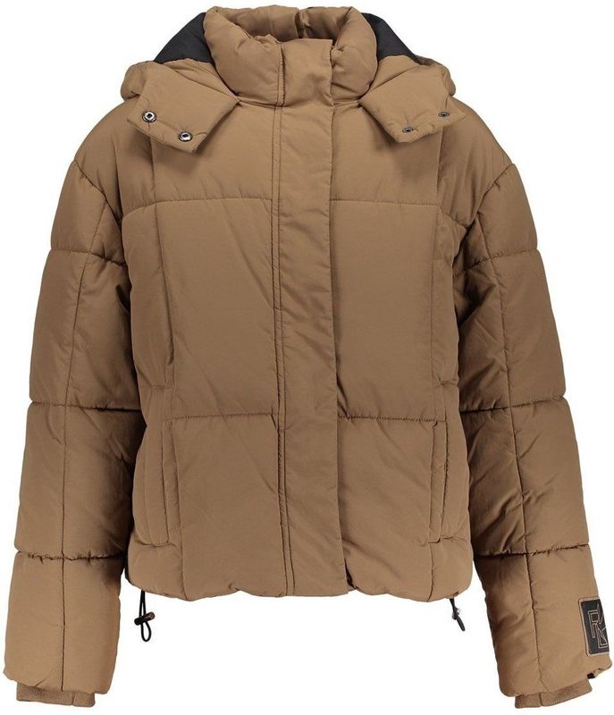 Frankie&Liberty - Gewatteerde Jas - Bruin - Voor Meisjes - Met Capuchon