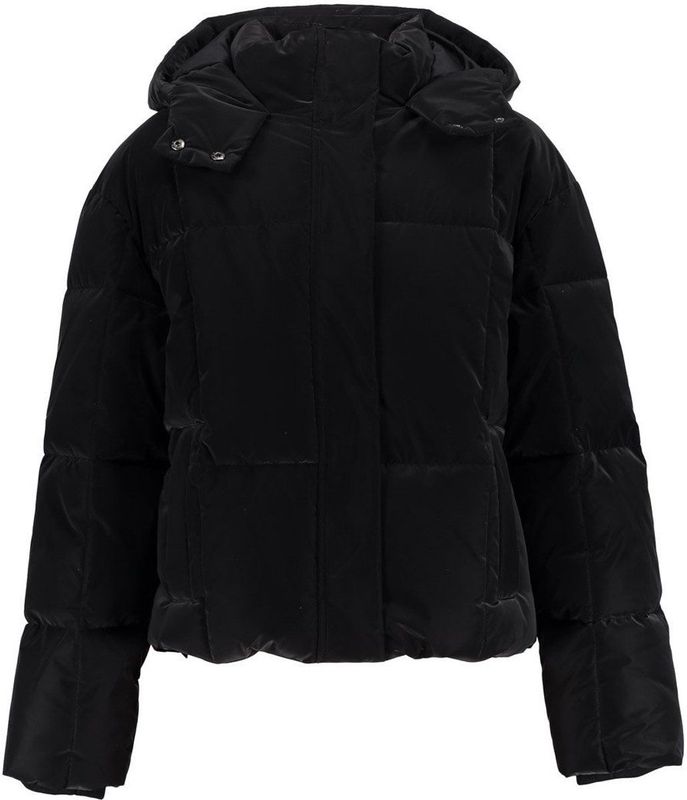 Frankie&Liberty - Gewatteerde Jas - Zwart - Voor Meisjes