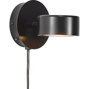 Nordlux Clyde wandlamp - ingebouwd LED - 13,5 cm diep - draaibaar - zwart