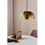 Nordlux Pendelleuchte »CERA«, 1 flammig, Leuchtmittel E27  ohne Leuchtmittel, Hängeleuchte, Messing Design, textil Kabel