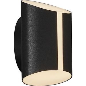 Nordlux LED buitenwandlamp Grip, CCT Smart Home, zwart