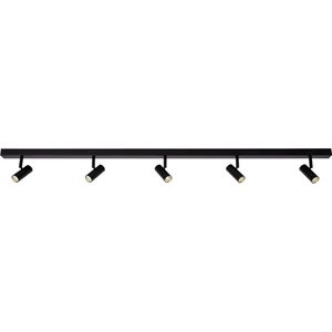 Nordlux Omari spot 5x spot Moodmaker™ 3 step dimmable LED module zwart