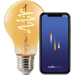 Nordlux - LED GLS E27 4,7-60W - Filament Gold - Dimbaar