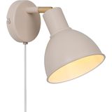 Nordlux Wandleuchte »Pop«, Leuchtmittel E27  ohne Leuchtmittel, zeitgenössischer und einfacher Stil, stabiles Metall-Gehäuse