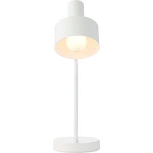 Nordlux Matis tafellamp, metaal, verstelbare kap, wit