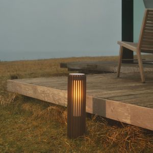 Nordlux Paallamp Aludra E27 bruin IP44 45cm - 4800842