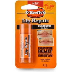 O Keeffe S Lip repair ongeparfumeerde lippenbalsem 4.2g
