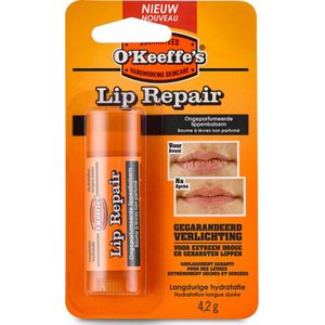 6x O'Keeffe's Lip Repair Unscented 4,2 gr