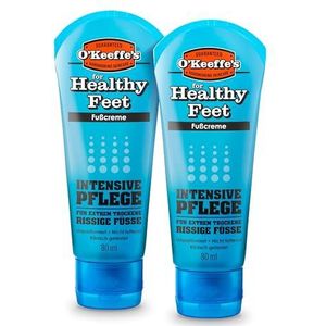 O'Keeffe's Healthy Feet Voetcrème Tube, 80 ml - 2 Pack