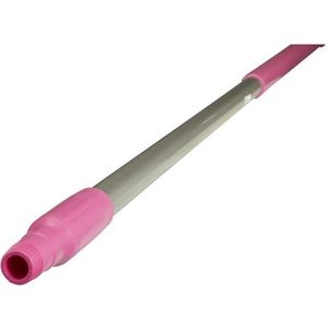 Vikan ergonomische aluminium steel (150 cm, roze)