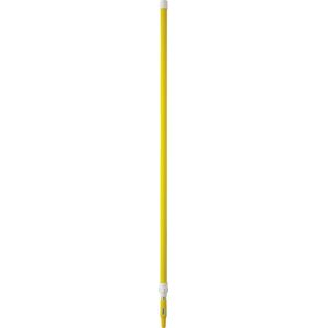 Vikan Telescoopsteel, ergonomisch, Ø 32 mm, lengte 1575 mm - 2780 mm, VE = 5 stuks, geel