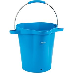 Emmer 20 liter polypropyleen en roestvrij staal 380 x 470 x 470 mm ook emmerdeksel 5693