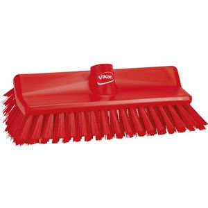 Vikan High-Low-borstel / hoekschrobber, medium, VE = 10 stuks, rood