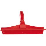 Vikan Ultra Hygiëne Handtrekker 71254 - 25 cm - Rood - Geschikt voor Sanitair en andere Vlakke oppervlakken