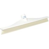 Vikan Rubber Polypropyleen Frame Enkele Blade Squeegee, 7140, Kleur: wit, 1