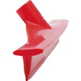 Polypropyleen waterschuiver van Vikan met rubberen strips, 7150, rood, 1