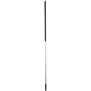 Stiel mit Wasserdurchlauf, Vikan, 192cm, Ø31mm, schwarz, Aluminium/PP, 192 cm, isolierte Greifzange