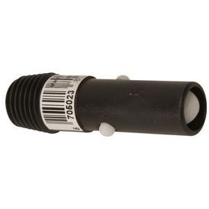 Vikan 10 stuks adapter voor schroefsteel 26 mm diameter 78 mm lengte zwart 380900