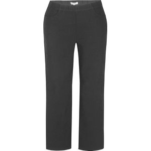 Zhenzi straight fit broek Jazzy zwart