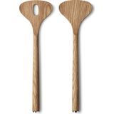 Georg Jensen Slabestek Alfredo 28 Cm Hout Bruin 2-delig
