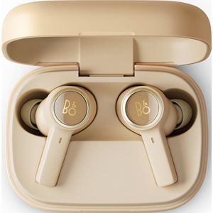 Bang & Olufsen - Beoplay EX Draadloze Bluetoothoortelefoon met microfoon, actieve ruisonderdrukking en USBCoplader, waterdichte oordopjes, 20 uur speeltijd,eén maat - Gold Tone