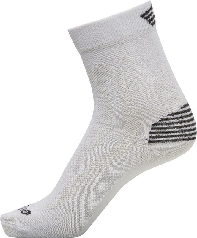 Sokken - BASE SOCK - Zwart - Geweven Logo - Versterkte Hiel en Teen