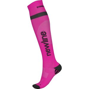 Newline - Compression Sock 90941 - Hardloopsokken - Neon Pink