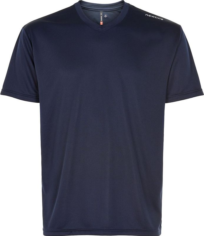 Newline - BASE COOL TEE - T-shirt - V-hals - Lichtgewicht Stof