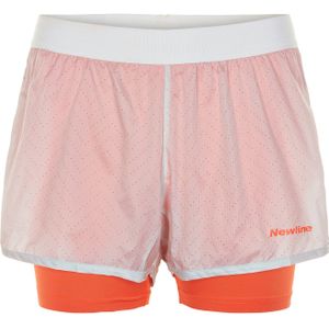 Shorts für Damen Newline black 2-lay