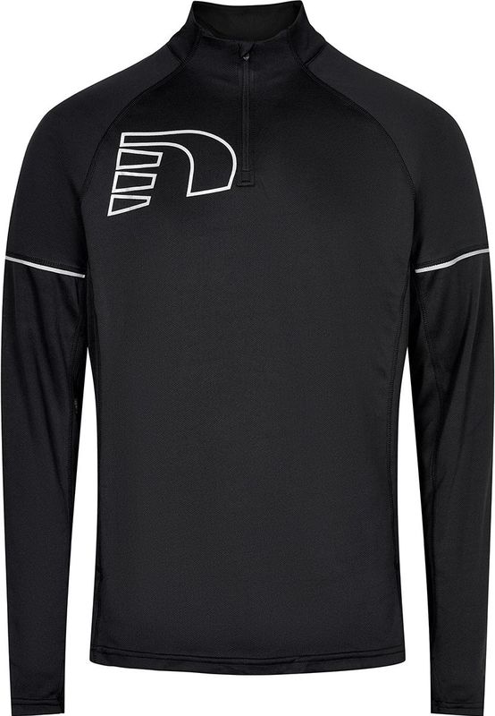 Newline - Core Neck Sweatshirt - Zwart - Polyester