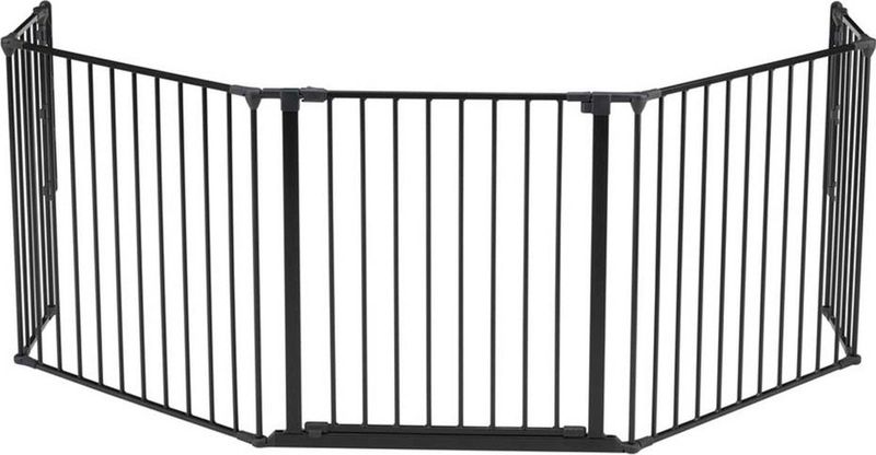 Babydan Flex Xl Veiligheidshekje | haardhekje- 90 t/m 278 cm - Zwart