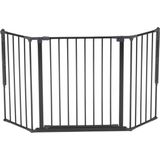 BabyDan Flex M 90 -146 cm Zwart | Haardhekje | Traphekje