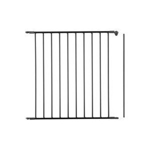 BabyDan Flex verlengstuk 72 cm - zwart